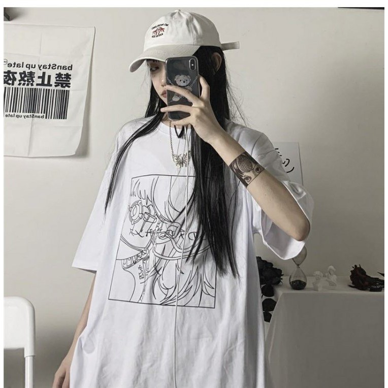 Áo thun tay lỡ form rộng unisex Neko.sg ATL142