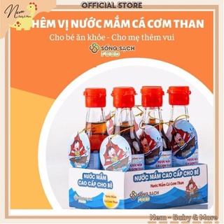 Nước mắm cá cơm than Sống sạch food ăn dặm date 2024 cho bé
