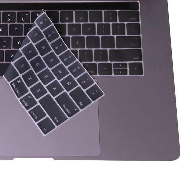 Phủ phím macbook màu đen/ trong suốt bảo vệ bàn phím macbook