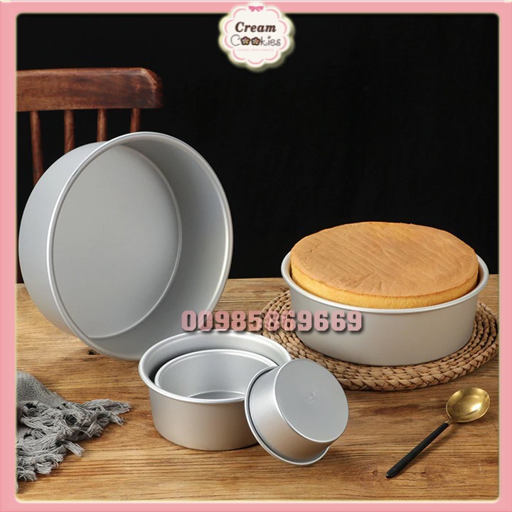 ✿✿✿KHUÔN NHÔM TRÒN *ĐẾ LIỀN*4inch/ 5inch/ 6inch/ 7inch/ 8inch/ 9inch✿✿✿