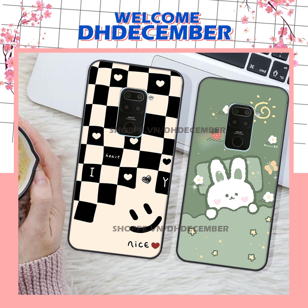 Ốp lưng Xiaomi REDMI NOTE 9 in hình dễ thương- cute dog- n@sa RẺ-ĐẸP-CHẤT