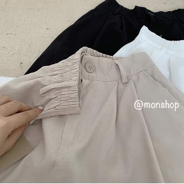 QUẦN SHORT LỬNG CÓ NÚT CHUN CO GIÃN MS 4