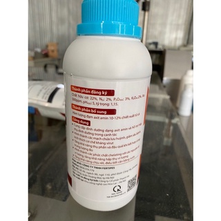 Phân bón đạm cá hữu cơ chai 500ml
