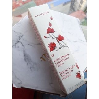 Son kem CLARINS Eclat Minute màu đỏ auth