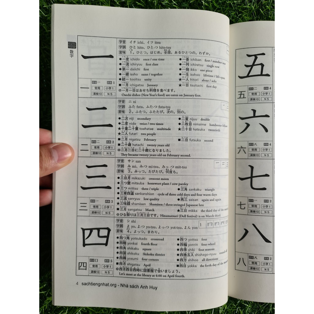 Sách từ điển Kanji dictionary - 2500 chữ Hán dành cho người nước ngoài