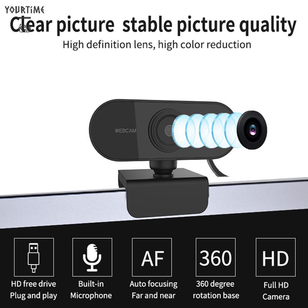 Webcam Máy Tính 1080p Cổng Usb | BigBuy360 - bigbuy360.vn