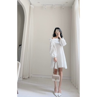 Váy buộc nơ vai xinh by Samhyewear