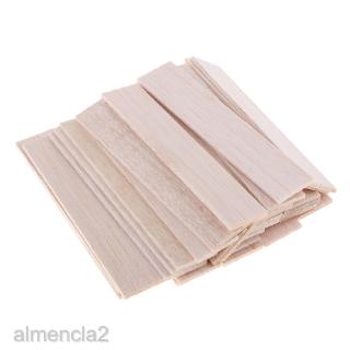 Assorted Balsa Wood Sticks DIY Craft Model Wooden Building Construction Tool