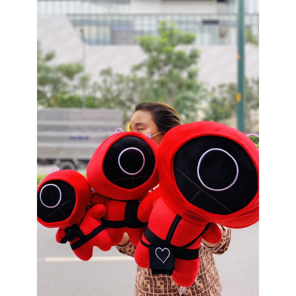 Gấu Bông Squid Game Trò Chơi Con Mực Siêu To Khổng Lồ