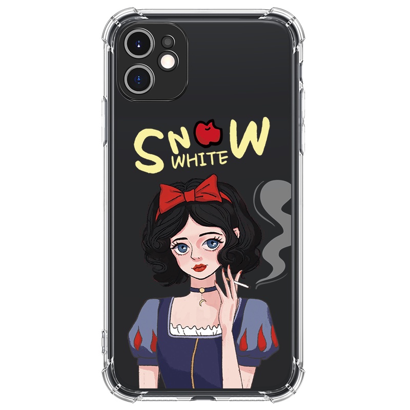 Ốp lưng JURSUE chống sốc hoạt hình dễ thương đẹp cho iPhone 13 12 11 Pro Max SE 2020 X XR XS ip 8 7 6 6S Plus kute Y30