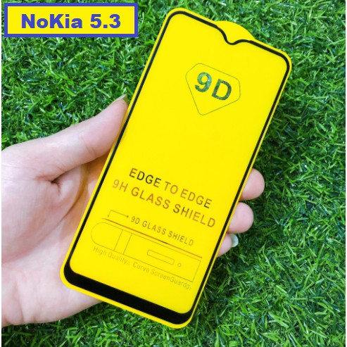 Kính cường lực nokia 5.3 , 2.2 dán cường lực 9D Mới