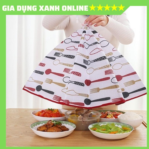 Lồng Bàn Đa Năng Lồng Bàn Gấp Gọn Lồng Bàn Có Lớp Bạc Giữ Nhiệt Hiệu Quả Chống Côn Trùng