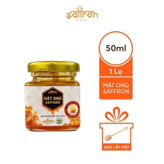 Mật ong Saffron Nhụy Hoa Nghệ Tây 50ml/lọ thương hiệu Saffron Việt Nam