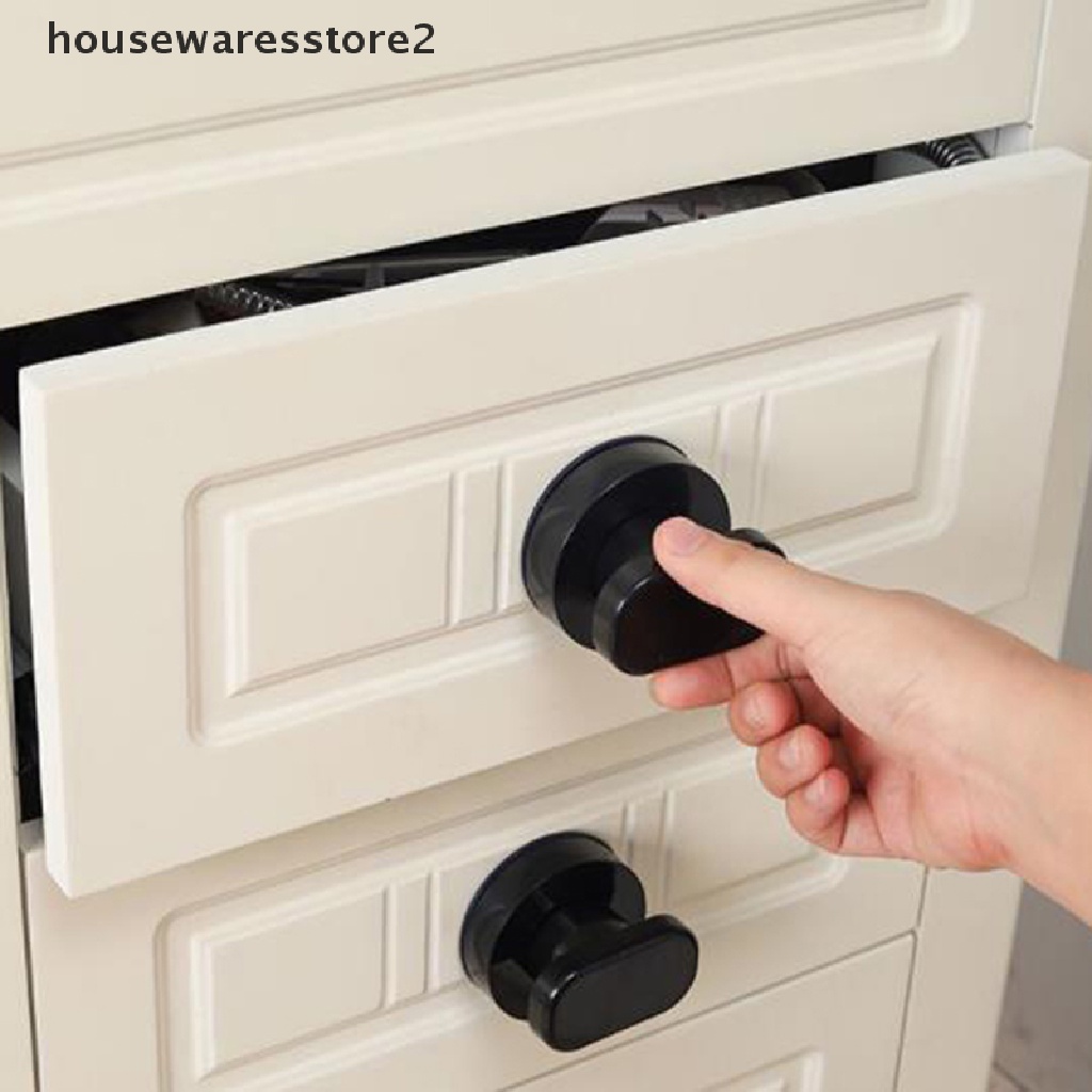 Set 2 Tay Nắm Hít Cửa Sổ / Tủ Lạnh / Ngăn Kéo Tủ Có Giác Hút