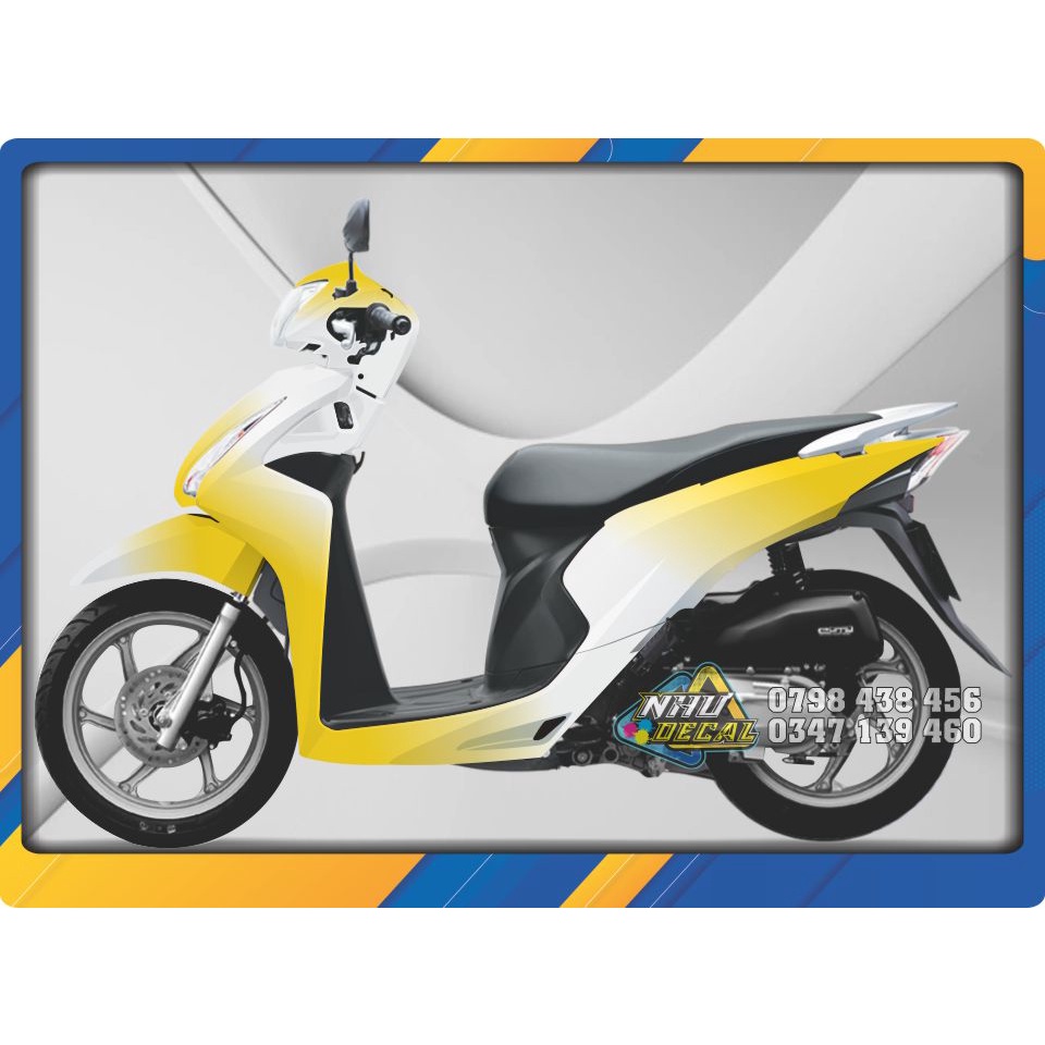 Tem trùm Vision 2014 phối màu - Chuyển sắc