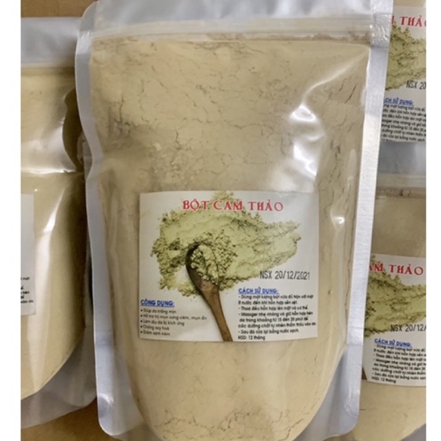 Bột cam thảo gói 500g trắng da hiệu quả