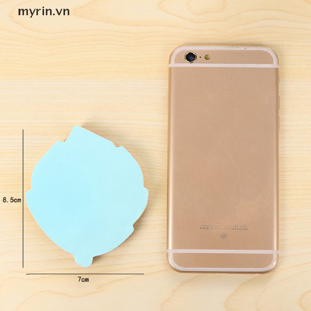 Bộ 100 Giấy Ghi Chú Họa Tiết Trái Tim / Ngôi Sao / Chiếc Lá Xinh Xắn Vn VN VN