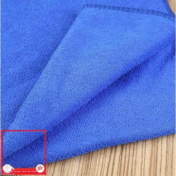 Khăn lau xe Microfiber mềm mịn thấm hút nước tốt Chuyên Dụng lau rửa xe hơi, Ô Tô, xe máy - K001