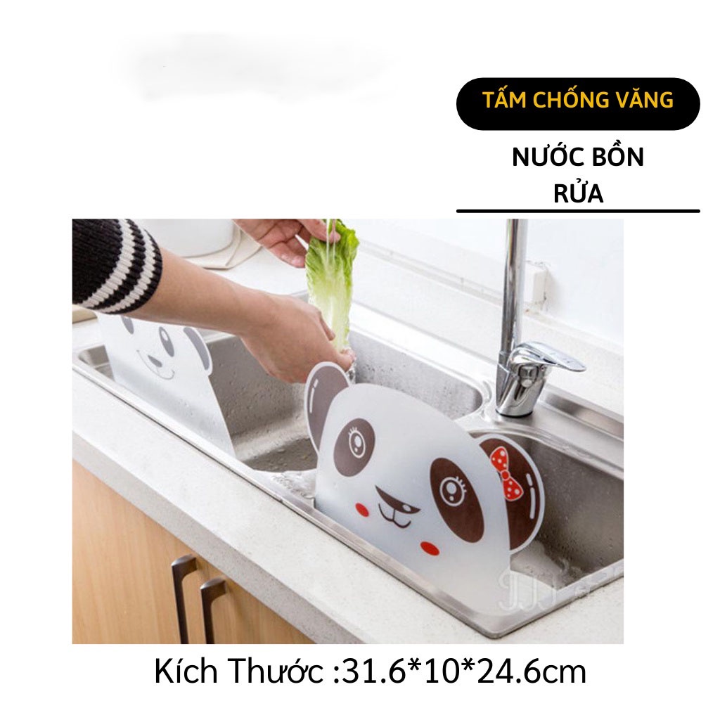 Tấm Chắn Nước KHI RỬA BÁT Thông Minh - Vách Ngăn Chắn Bồn Rửa Chén Chống Bắn Nước