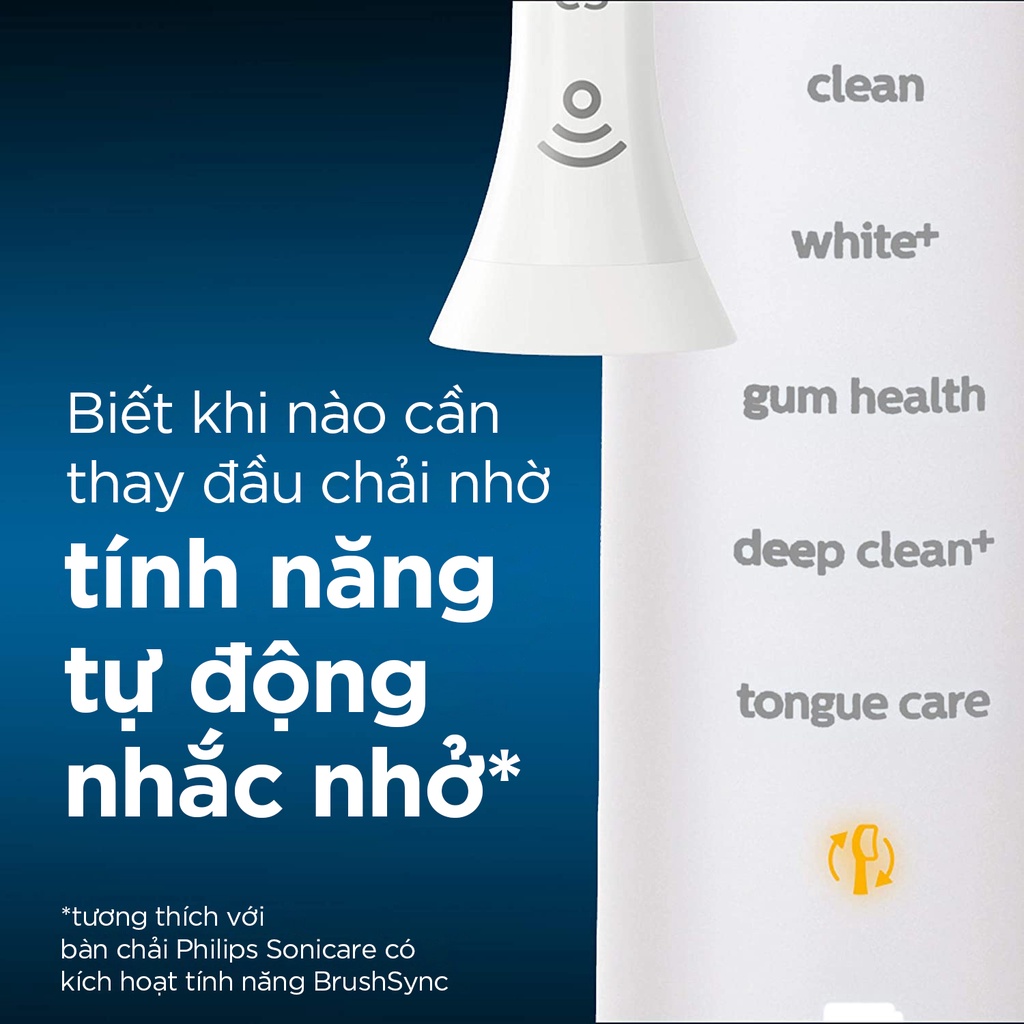 Đầu thay bàn chải điện làm trắng răng Philips Sonicare W, W3