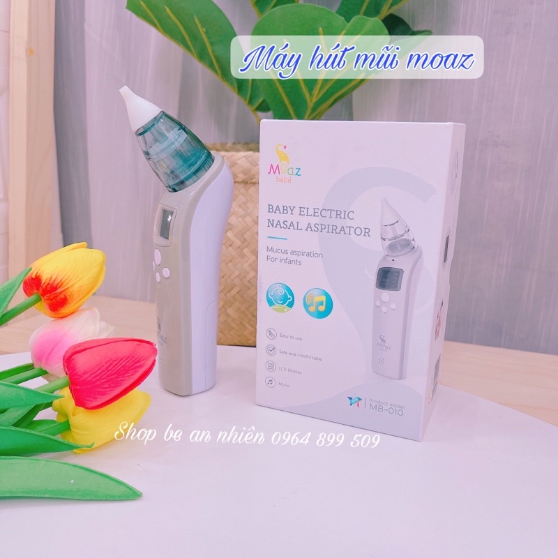Máy hút mũi thông minh mozbebe (MB010) Bảo hành 12 tháng