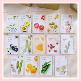 [MẪU MỚI] Mặt nạ Nature Republic Real Nature Mask Sheet (Date 2022)