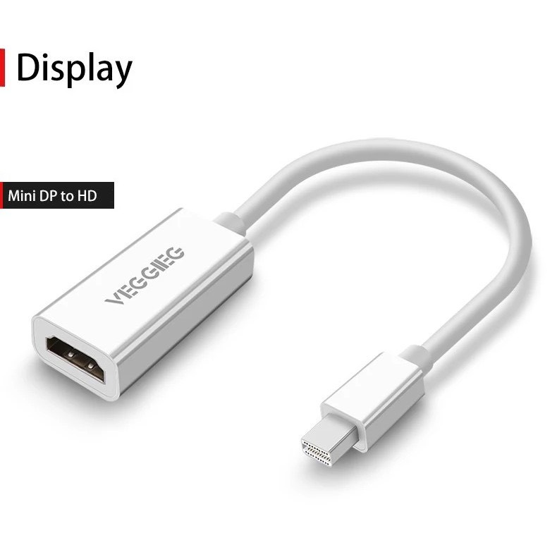 Cáp Chuyển Mini Displayport Sang HDMI VEGGIEG - Thunderbolt To HDMI dành cho Macbook