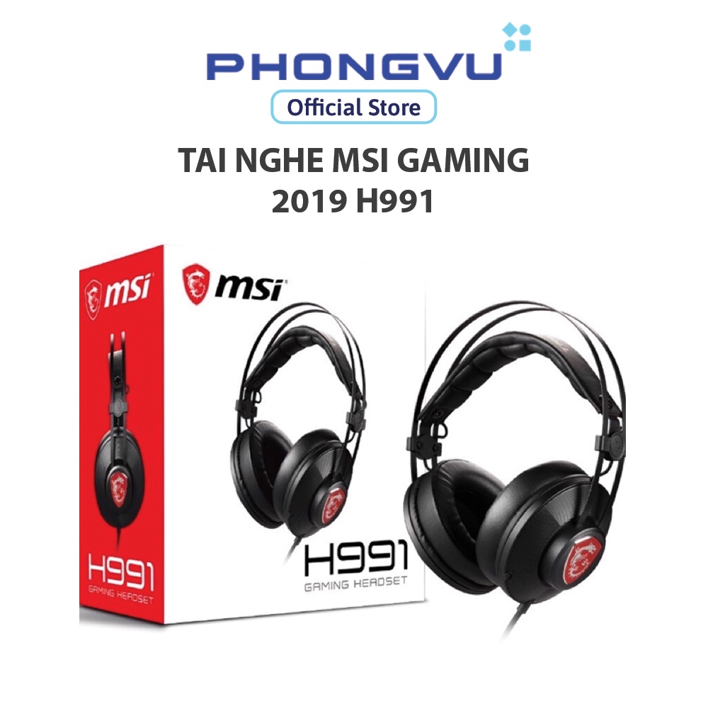 Tai nghe MSI Gaming 2019 H991