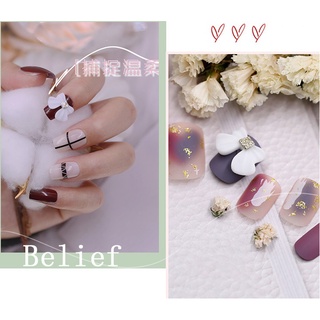 Set 10 Nơ Kiểu Lì Châu Âu Trang Trí Móng NZ17