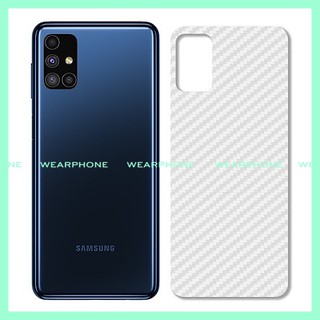 Miếng Dán Carbon Mặt Sau Samsung Galaxy M51 M 51 Dùng Kèm Ốp Lưng Chống Trày Xước Mặt Lưng