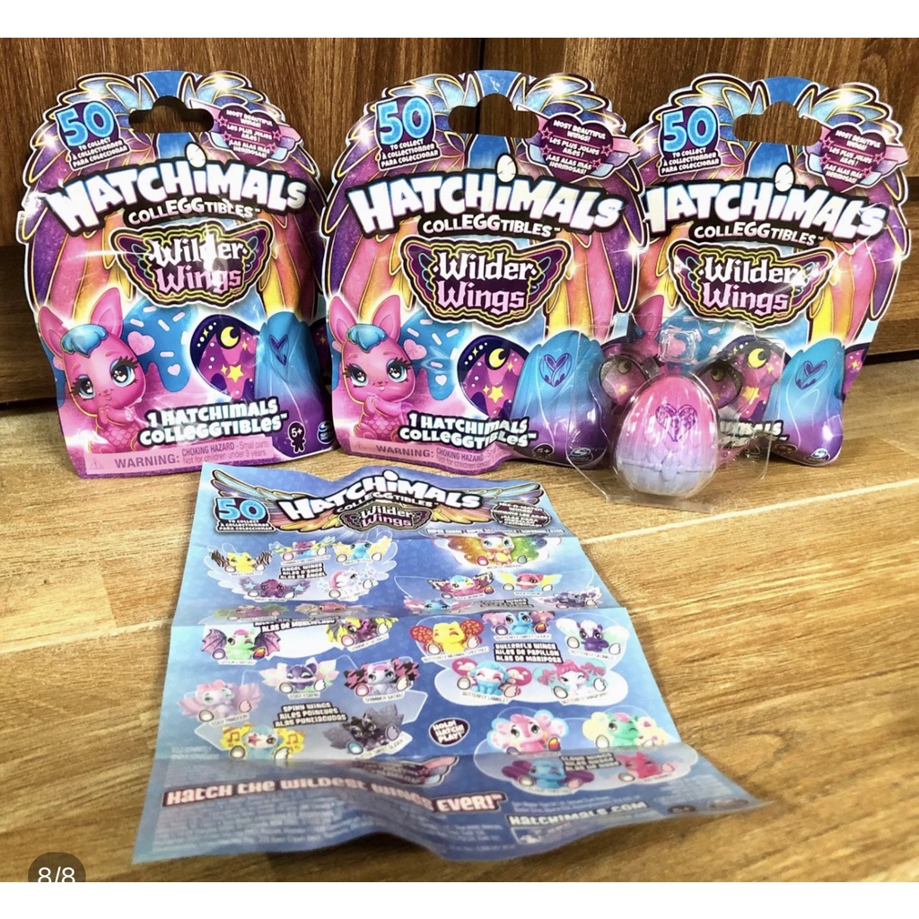 Trứng Túi Hachimals Mùa 9 Có Cánh