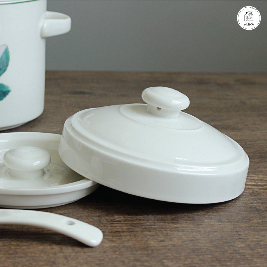 Thố chưng yến sứ cách thủy cao cấp 450 - 850ml- Không Chì - An Toàn Tuyệt Đối Khi Dùng - Hàng chuẩn loại 1 | BigBuy360 - bigbuy360.vn