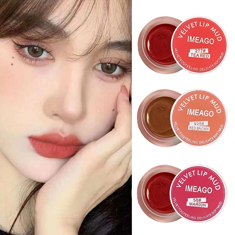 Son Môi Không Thấm Nước Lâu Trôi Hiệu Ứng Lì 3 Màu Sắc Chọn Lựa