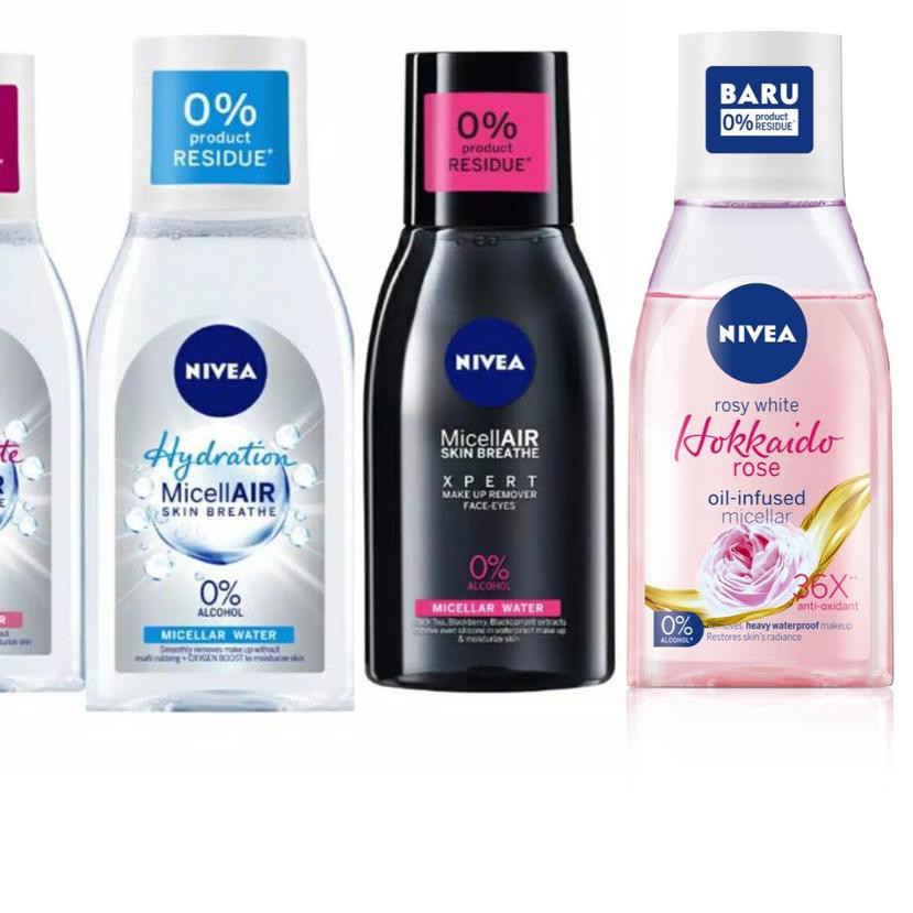 (Hàng Giảm Giá) Nước Micellar Ngọc Trai Trắng Drv-770 Nivea 125ml + 200ml