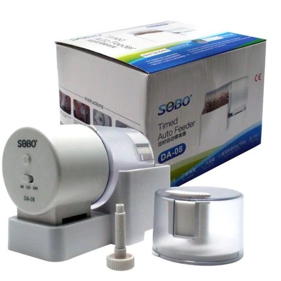 Thiết Bị Cho Cá Ăn Tự Động Theo Giờ SOBO DA - 08 - Máy Cho Cá Ăn Chăm Sóc Bể Cá