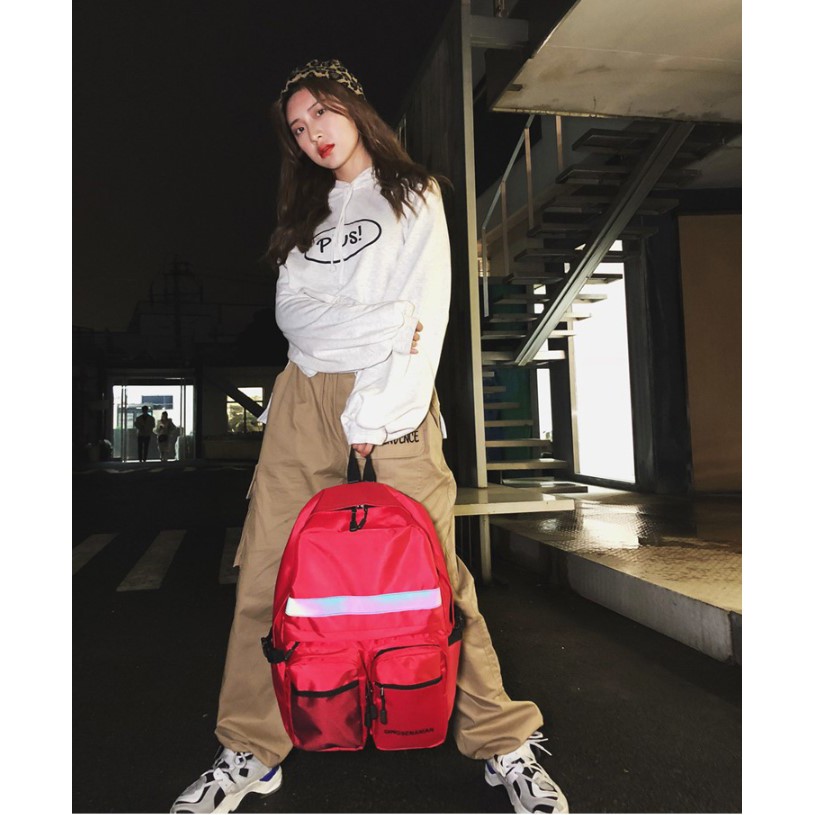 BALO THỜI TRANG UNISEX DẠ QUANG ĐỰNG VỪA LAPTOP CHO HỌC SINH SINH VIÊN