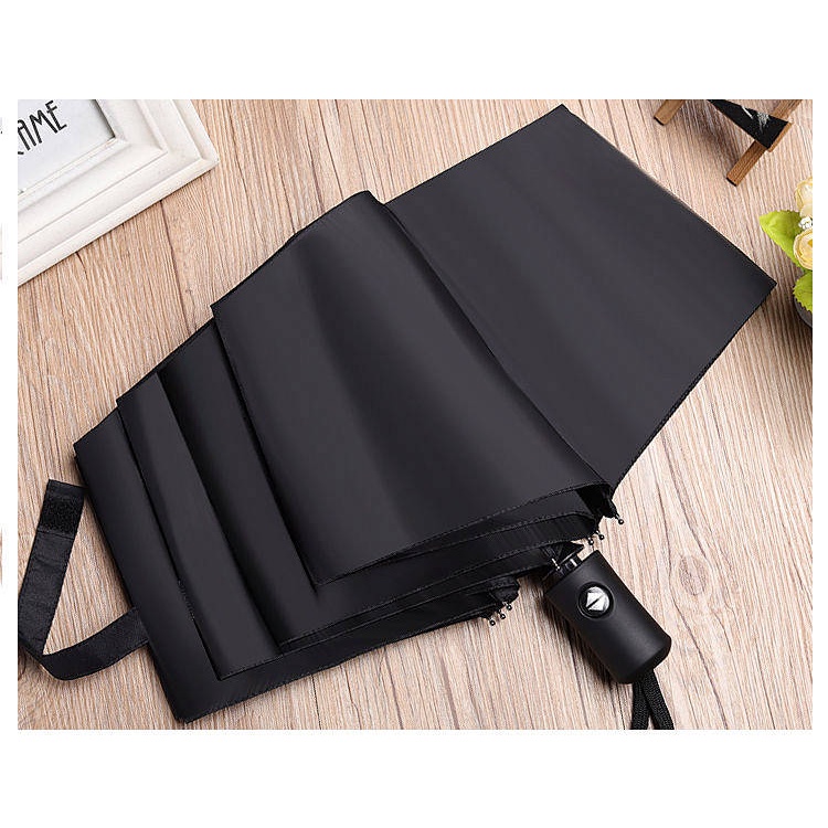 Dù Che Mưa/Nắng Tự Động Có Thể Gấp Gọn In Logo Xe Hơi Phong Cách Hàn Quốc Cho Nữ