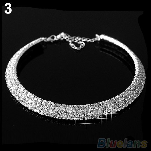 Vòng cổ đính đá lấp lánh sang trọng quý phái dành cho nữ | BigBuy360 - bigbuy360.vn