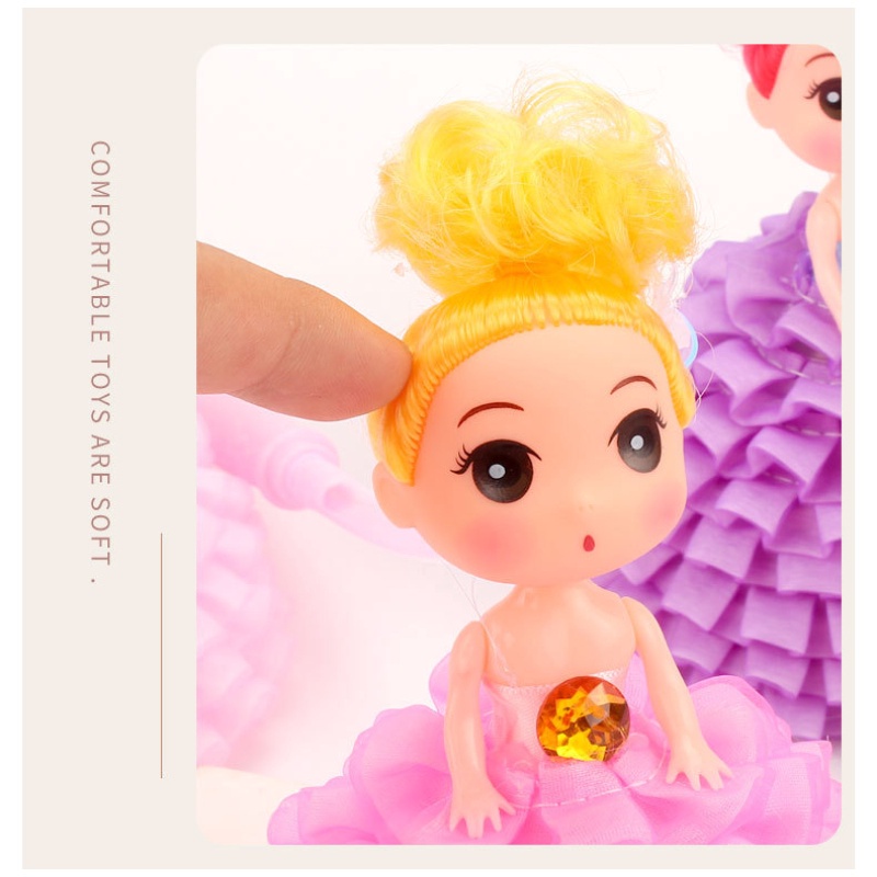 Đèn Lồng Hình Búp Bê Barbie Dễ Thương Phát Sáng Cho Bé