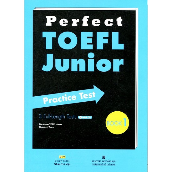 Sách - Perfect Toefl Junior Book 1 (Kèm CD) 198.000d