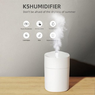 Máy Khuếch Tán Tinh Dầu - Máy Phun Tinh Dầu Tạo Ẩm Mini HUMIDIFIER 220ml | Gấu home