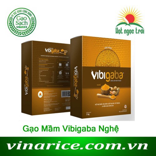 Gạo Mầm Nghệ Vibigaba 1Kg - GẠO VÌ SỨC KHỎE