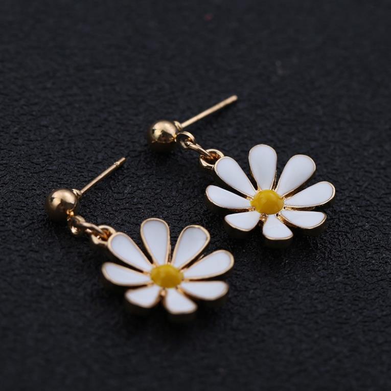 Khuyên Tai Nữ MILASO Bông Tai Thời Trang Hàn Quốc Hoa Tai Hình Hoa Cúc Xinh Xắn Cho Bạn Gái FA-001275
