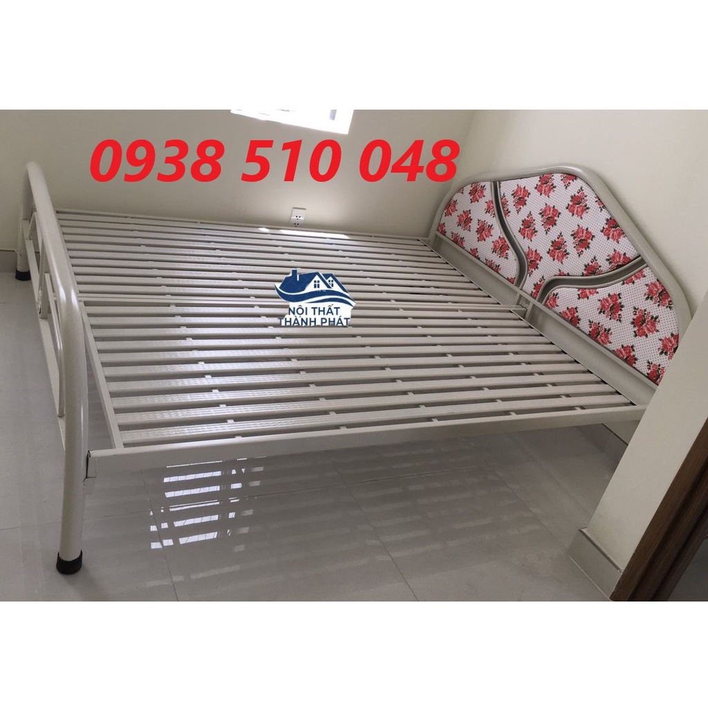 Giường sắt đơn giá rẻ ngang 80cm đến 1m8 tận xưởng chắc chắn Bảo hành 1 năm-ship nhanh HCM BD