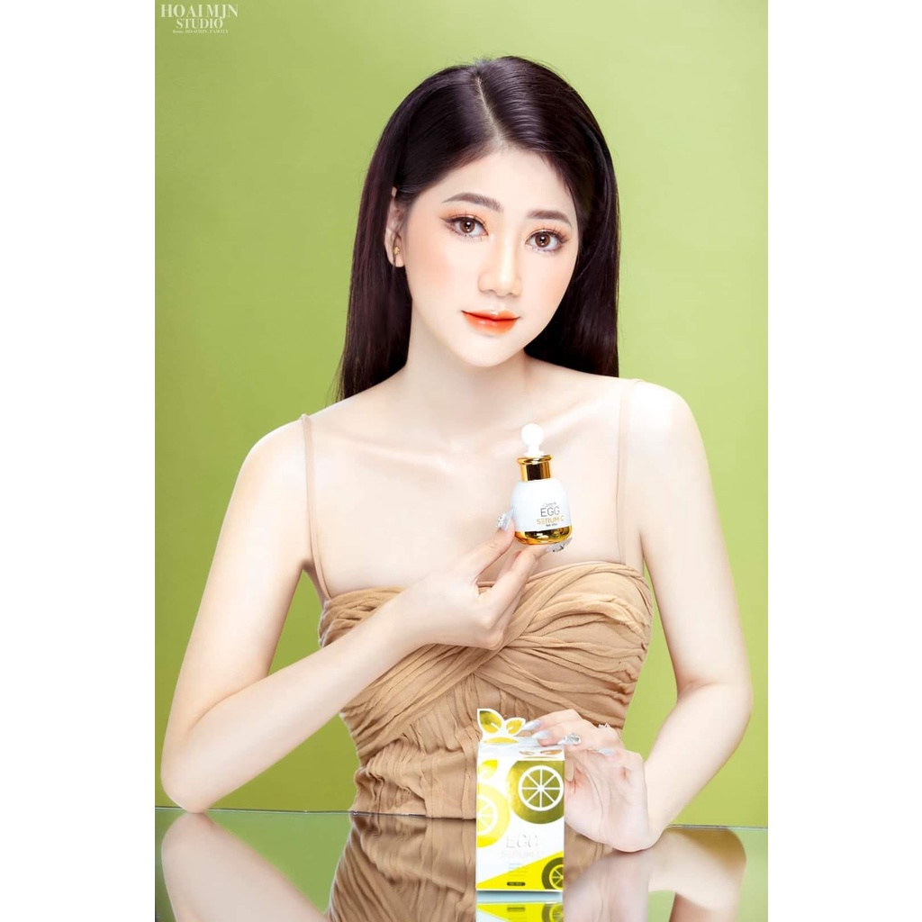 Serum EGG Vita C Ampoule 45ml- Serum vitamin C Egg Skin Care Chính hãng