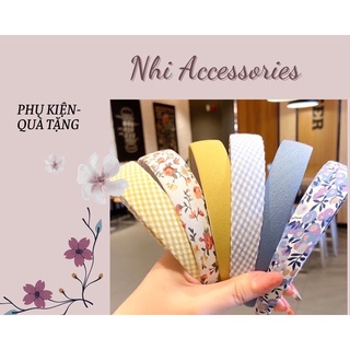 Băng đô, bờm tóc bản to phong cách Hàn Quốc