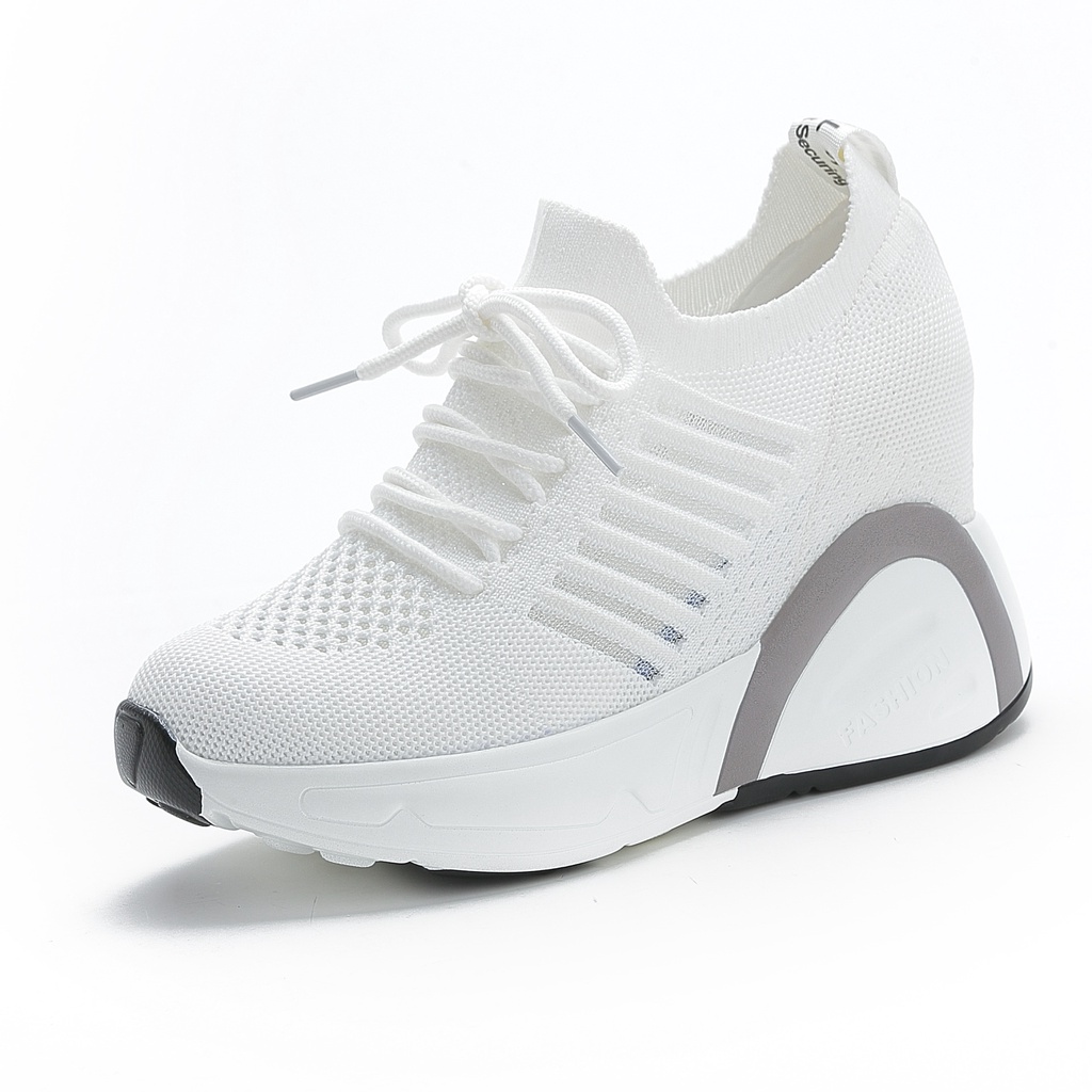 Giày Thể Thao Cao Gót Tăng Chiều Cao Phong Cách Hàn Quốc Thời Trang Mùa Hè Mới Cho Nữ 2021 | BigBuy360 - bigbuy360.vn