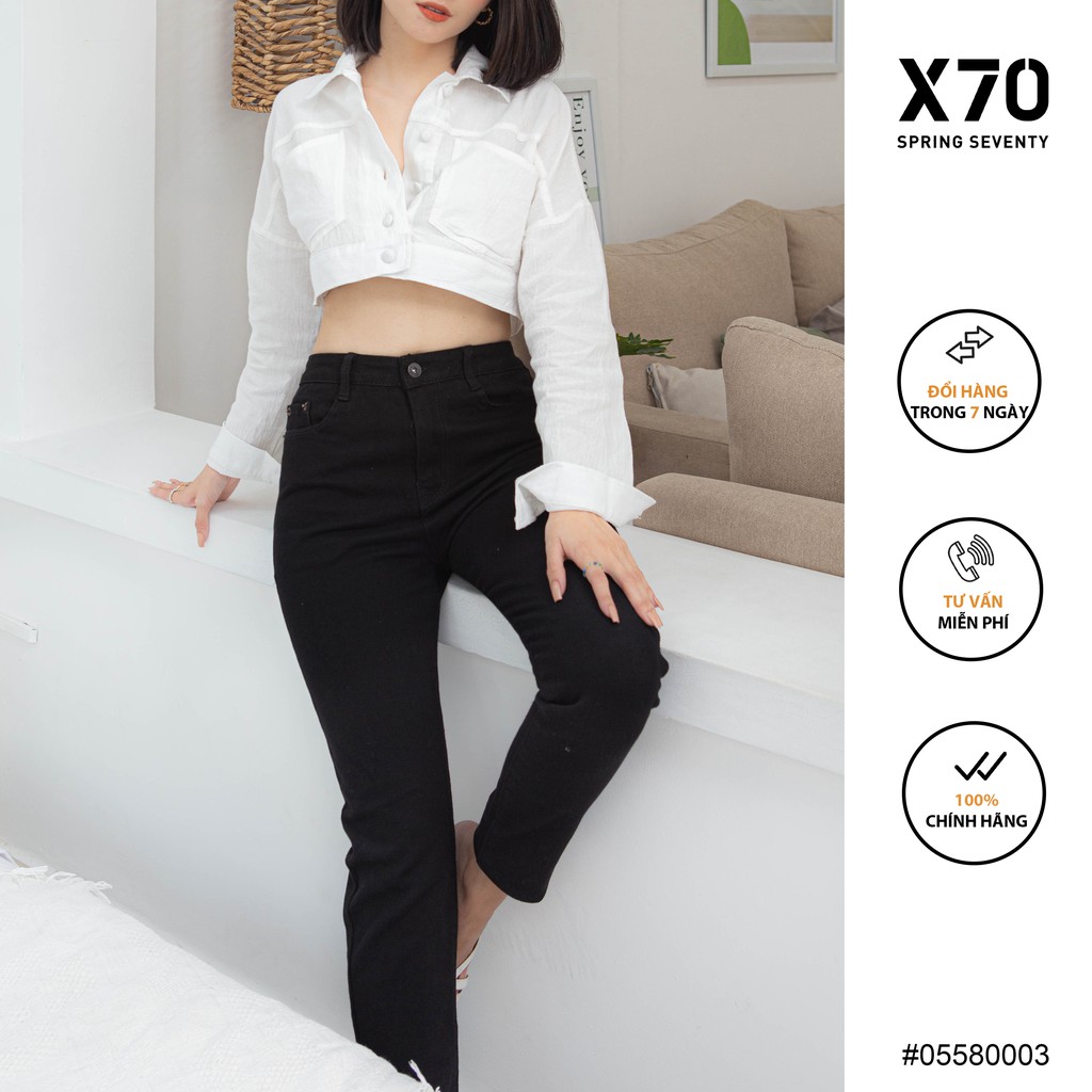Quần Jeans Nữ Dài Form Ôm Thời Trang X70 - 05580003