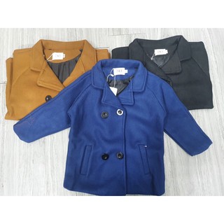 ÁO KHOÁC DẠ 2 LỚP 3 MÀU CHO BÉ