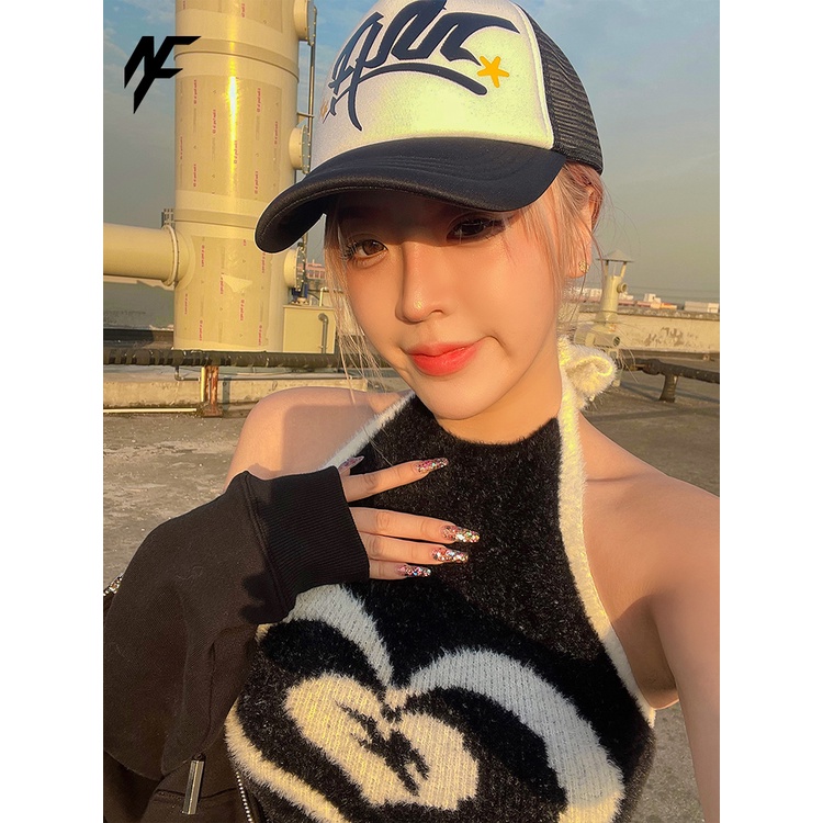 DUNEA Áo Hai Dây Dệt Kim In Họa Tiết Thời Trang Cho Nữ